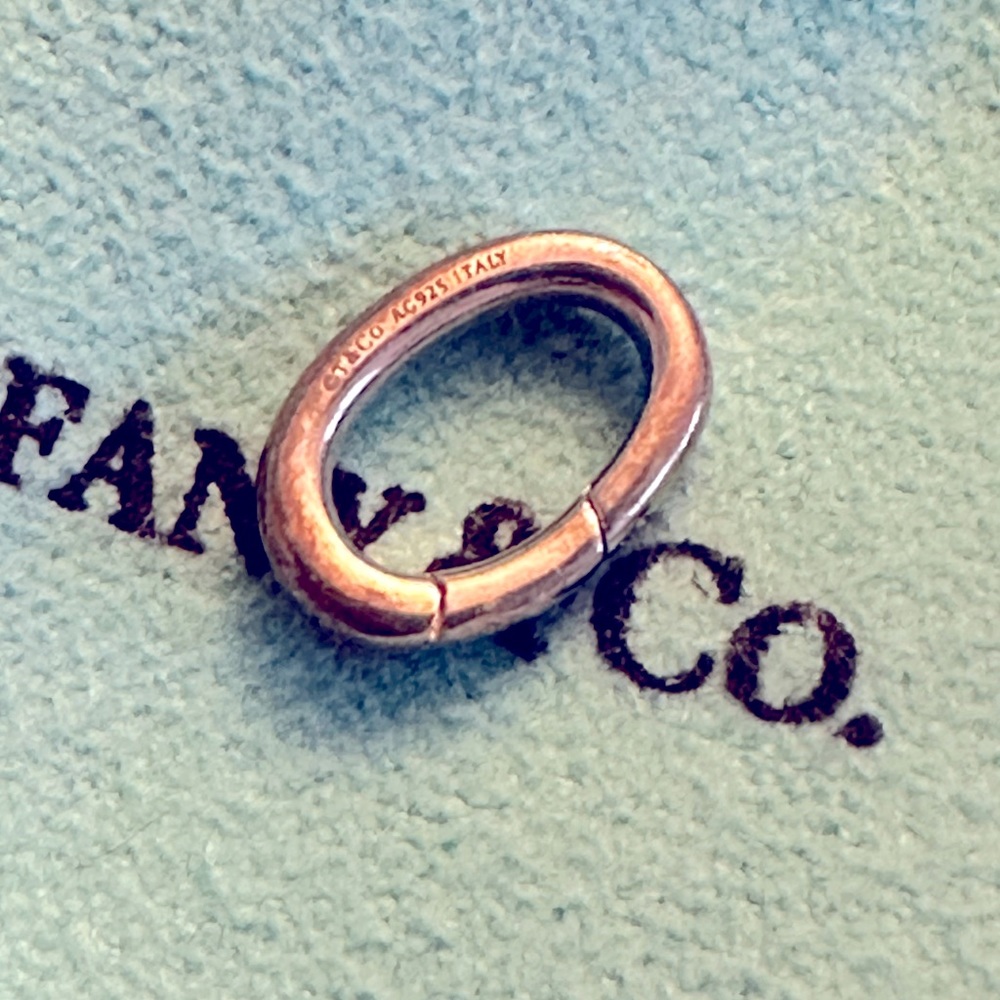 T&Co Silver clasping link